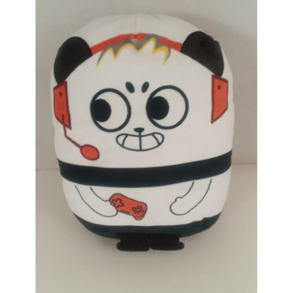 PocketWatch Plush Ryan's World Combo Panda Black White 8"
